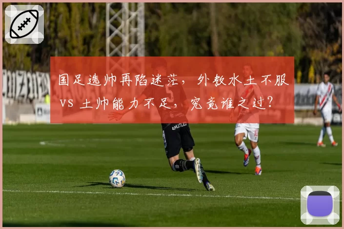国足选帅再陷迷茫,外教水土不服 vs 土帅能力不足,究竟谁之过?